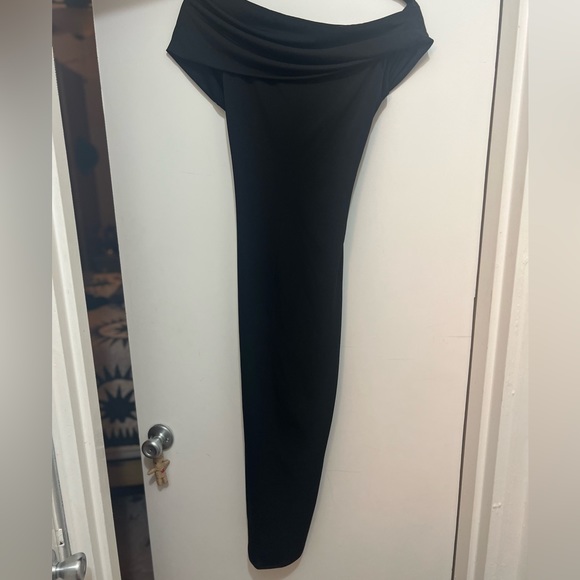 Folkster black Lana Midi Dress - Picture 5 of 7